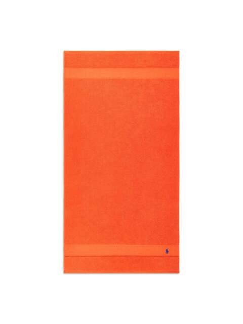 Ralph Lauren Home Polo Player Bath Towel Orange in Sailing Orange, Cotton - image 1