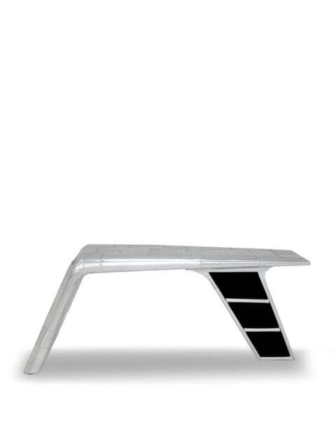 Barker and Stonehouse Aviator Blackhawk Valkyrie Metal Desk in Silver - image 1