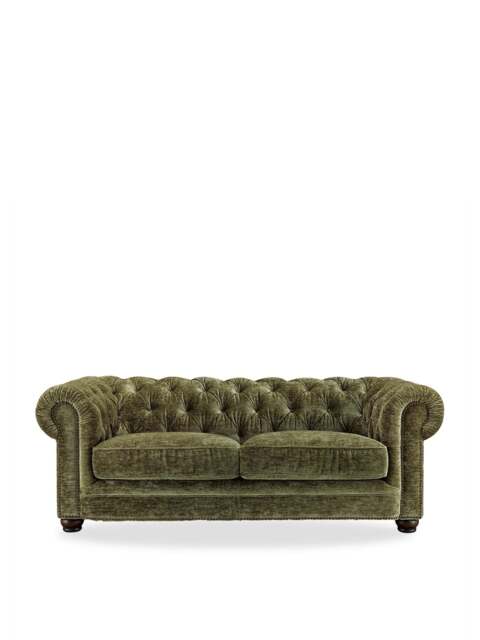 Barker and Stonehouse Everett 3 Seater Sofa in Green - image 1