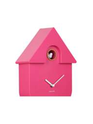 Present Time Modern Cuckoo Clock Pink - thumbnail 9