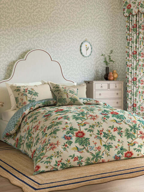 Sanderson National Trust Lophura Collection With Matching Pillowcase, Cotton - image 1