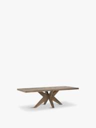 Barker and Stonehouse Oberon Dining Table, Oak Bc Silverback in Brown - thumbnail 1
