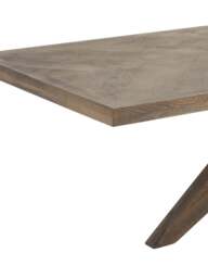 Barker and Stonehouse Oberon Dining Table, Oak Bc Silverback in Brown - thumbnail 5