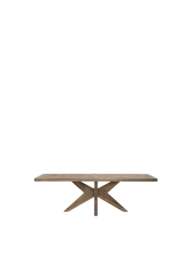 Barker and Stonehouse Oberon Dining Table, Oak Bc Silverback in Brown - thumbnail 3