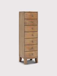 Barker and Stonehouse Halstatt Reclaimed Wood Chest Of Drawers in Brown - thumbnail 4