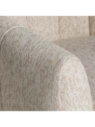 Barker and Stonehouse Fontana Beige Fabric 1 Seater Armchair in Neutral - thumbnail 3