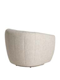 Barker and Stonehouse Fontana Beige Fabric 1 Seater Armchair in Neutral - thumbnail 5
