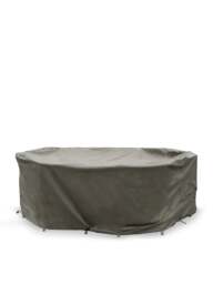 Bramblecrest Rectangle Table Set Cover 164 X in Khaki, Polyester, Size 95cm