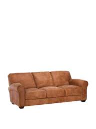 Barker and Stonehouse New Houston 3 Seater Sofa in Hewlett Ranch, Leather - thumbnail 3