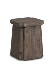 Barker and Stonehouse Bracken Wooden Side Table in Neutral