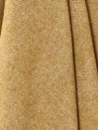 Bronte Herringbone Blanket in Gold, Lambswool - thumbnail 2