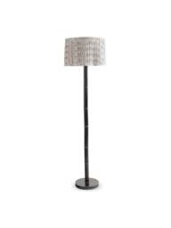 Libra Interiors Lexi Floor Lamp in brown - thumbnail 1