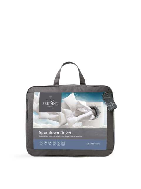 The Fine Bedding Company Spundown Lightweight Duvet 4.5 Tog, Super Soft Microfibre, Size Double - image 1