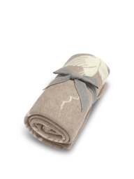 Mamas & Papas Welcome To The World Duckling Knitted Blanket in Neutral, Cotton - thumbnail 1