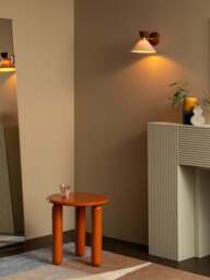 Heal's Osaka Wall Light Natural Brown in Walnut - thumbnail 3