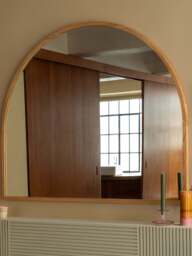 Heal's Osaka Wall Light Natural Brown in Walnut - thumbnail 2