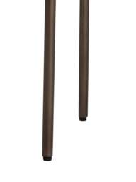 Barker and Stonehouse Ryde Travertine Side Table in Brown - thumbnail 4