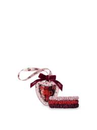 Slip Pure Silk Skinny Scrunchie Trio Ornament - Betty