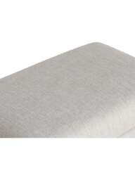 Barker and Stonehouse Tetbury Fabric Footstool in Neutral - thumbnail 3