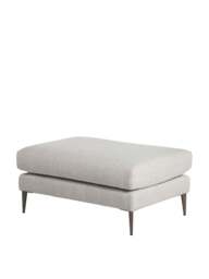 Barker and Stonehouse Tetbury Fabric Footstool in Neutral - thumbnail 5