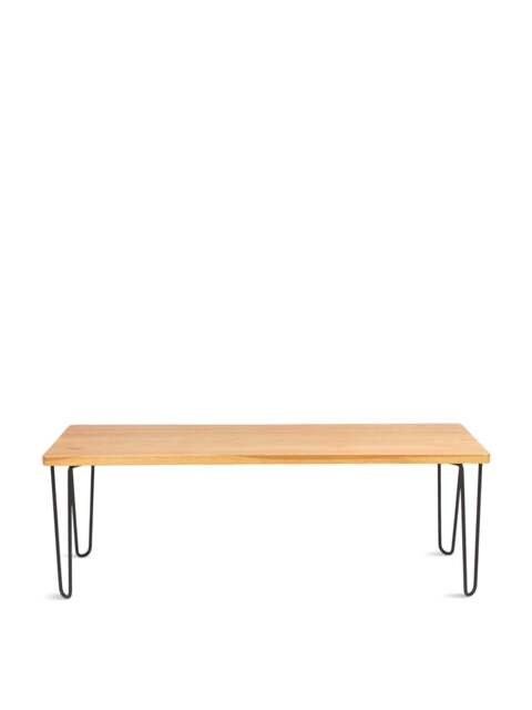 Heal's Brunel Bench Oak in Brown, Size 130x40x46 - image 1