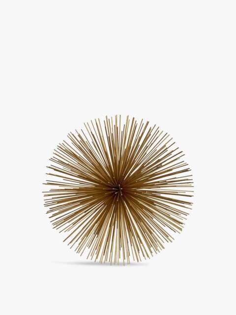 POLSPOTTEN Prickle Brass Ornament, Brass Coloured Iron - image 1