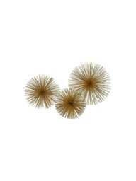 POLSPOTTEN Prickle Brass Ornament, Brass Coloured Iron - thumbnail 2