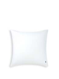 Ralph Lauren Home Polo Player Pillowcase Collection in White, Cotton, Size Square - thumbnail 1