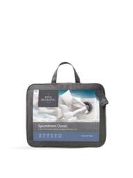 The Fine Bedding Company Spundown Lightweight Duvet 4.5 Tog in White, Size King - thumbnail 1