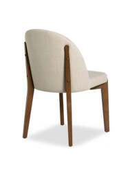 Barker and Stonehouse Sumida Fabric Dining Chair in Neutral - thumbnail 2