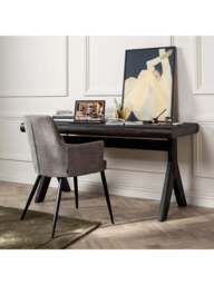 Barker and Stonehouse Elstow Office Desk in Black - thumbnail 2