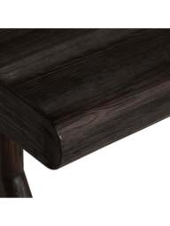 Barker and Stonehouse Elstow Office Desk in Black - thumbnail 4