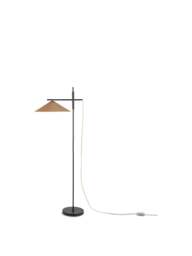 Heal's Armstrong Adjustable Floor Lamp /natural in Black - thumbnail 1