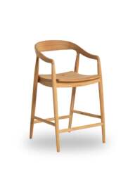 Barker and Stonehouse Canggu Counter Stool in Brown - thumbnail 1