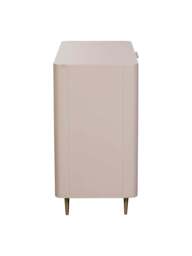 Barker and Stonehouse Lucia 3 Drawer Chest in White Mahogany - thumbnail 3