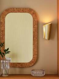 Heal's Pasmore Metal Wall Light in Brass, Wood/Metal - thumbnail 2