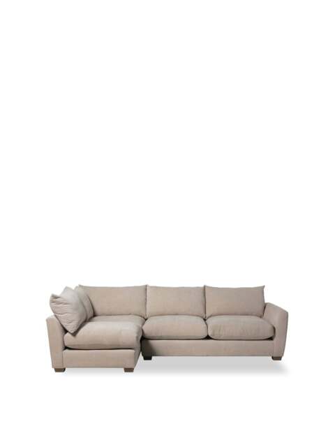 Barker and Stonehouse Floyd Fabric Corner Sofa in Neutral