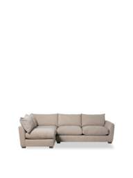 Barker and Stonehouse Floyd Fabric Corner Sofa in Neutral
