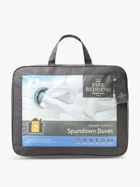 The Fine Bedding Company Spundown Duvet 10.5 Tog in White, Size Double