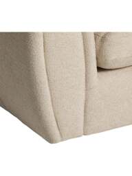 Barker and Stonehouse Damaris Fabric Modular 1 Seater Sectional Corner Unit in Neutral - thumbnail 4