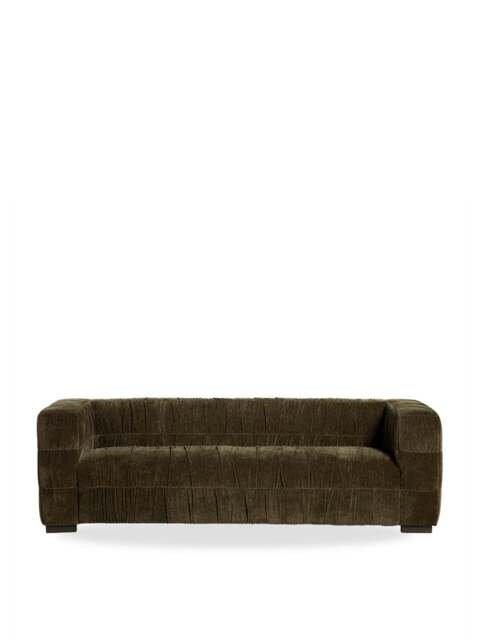 Barker and Stonehouse Vercelli 3 Seater Sofa in Green - image 1