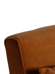 Barker and Stonehouse Efren Fabric Sofa Bed in Orange - thumbnail 4