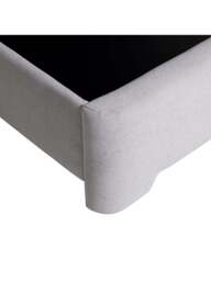 Barker and Stonehouse Rothbury Fabric Ottoman Bed Frame Super King Neutral in Grey - thumbnail 3