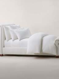 Ralph Lauren Home Polo Player Duvet Cover Collection in White, Cotton/Linen, Size Single - thumbnail 5