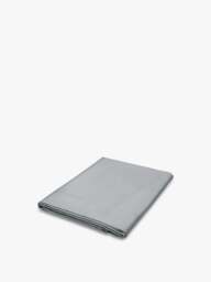 Bedeck of Belfast Fine Linens 600 Thread Count Egyptian Flat Sheet in White, Cotton, Size Single
