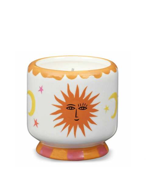 Designworks Inc Sun Ceramic Candle Orange Blossom
