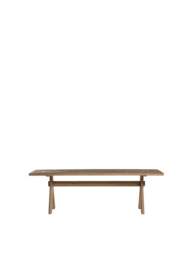 Barker and Stonehouse Perran Dining Table in Brown - thumbnail 3