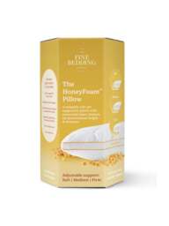 The Fine Bedding Company Honeyfoam Adjustable Memory Foam Pillow in White