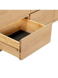 Barker and Stonehouse Hadrian Oak 9 Drawer Dresser in Neutral - thumbnail 4