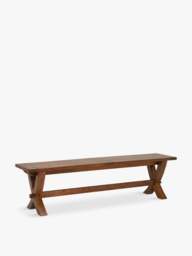 Barker and Stonehouse New Frontier X Leg Bench in Mango Wood - thumbnail 1